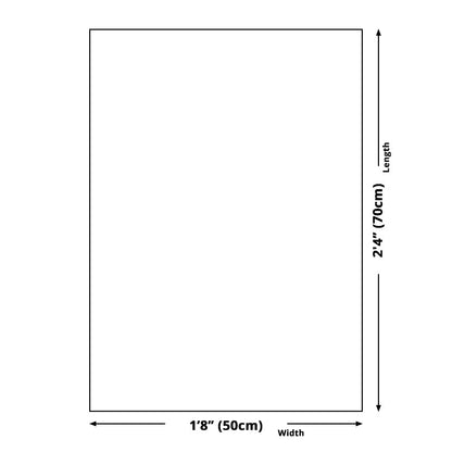 Vivolux | Zachte Kleur Abstracte Wanddecoratie Textuur Cartoon Kinderkamer Canvas Print, Meerdere Maten