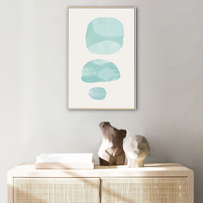 Vivolux | Zachte Kleur Abstracte Wanddecoratie Textuur Cartoon Kinderkamer Canvas Print, Meerdere Maten