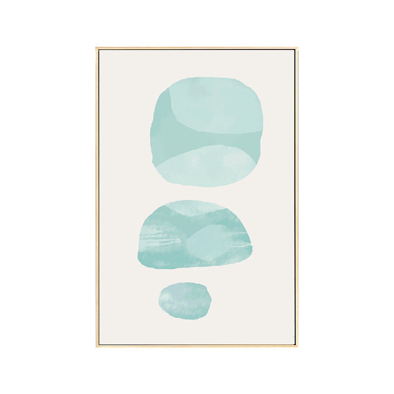 Vivolux | Zachte Kleur Abstracte Wanddecoratie Textuur Cartoon Kinderkamer Canvas Print, Meerdere Maten