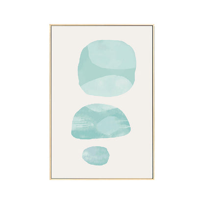 Vivolux | Zachte Kleur Abstracte Wanddecoratie Textuur Cartoon Kinderkamer Canvas Print, Meerdere Maten