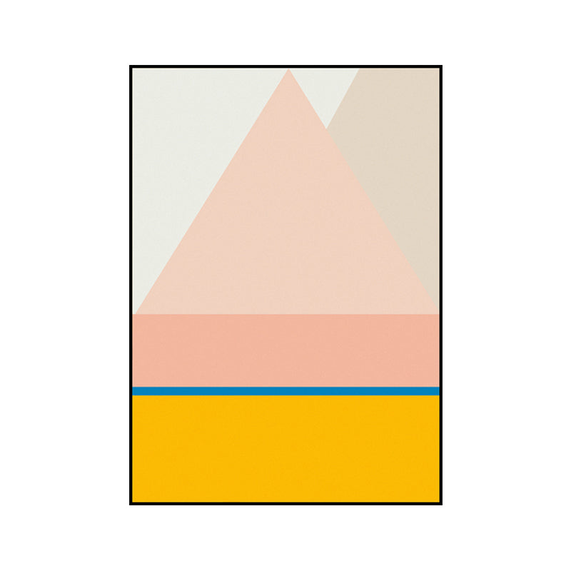 Vivolux | Textured Geometrisch Wanddekor Leinwanddruck Minimalistische Wandkunst für das Esszimmer
