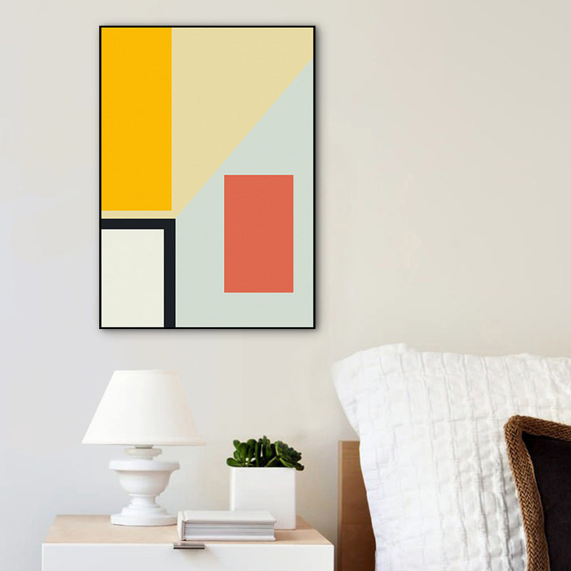Vivolux | Textured Geometrisch Wanddekor Leinwanddruck Minimalistische Wandkunst für das Esszimmer