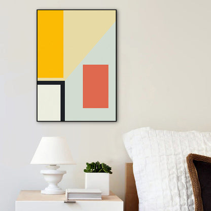 Vivolux | Textured Geometrisch Wanddekor Leinwanddruck Minimalistische Wandkunst für das Esszimmer