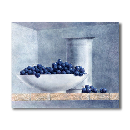 Vivolux | Helle Farbige Leckere Früchte Leinwand Moderne Kunst Stil Texturierten Wanddekoration für Wohnzimmer