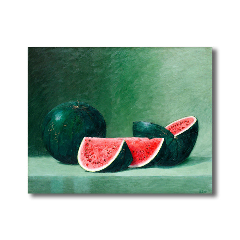 Vivolux | Helle Farbige Leckere Früchte Leinwand Moderne Kunst Stil Texturierten Wanddekoration für Wohnzimmer