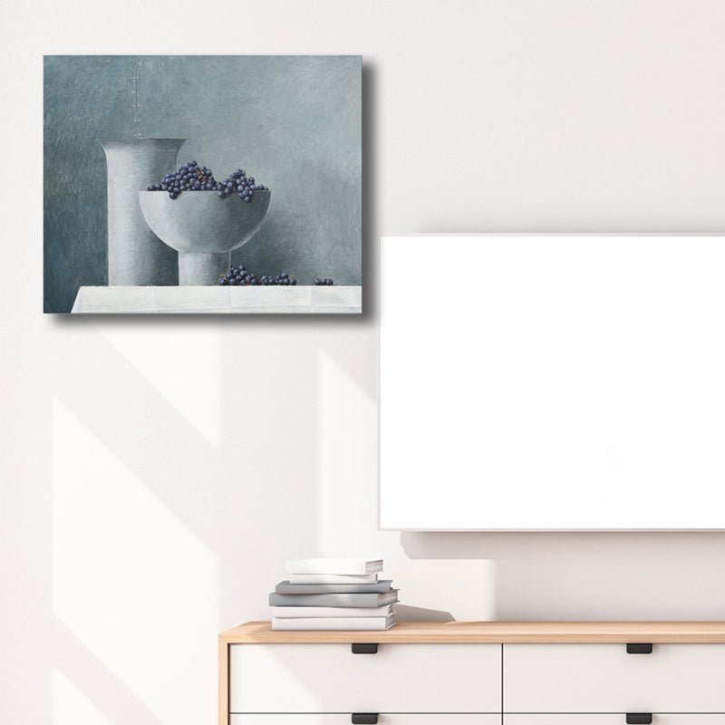 Vivolux | Helle Farbige Leckere Früchte Leinwand Moderne Kunst Stil Texturierten Wanddekoration für Wohnzimmer