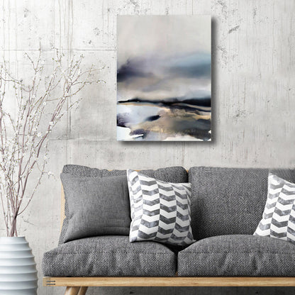 Vivolux | Irreguläre abstrakte Wanddekoration moderne Kunst Leinwand texturiertes Gemälde in hellen Farben