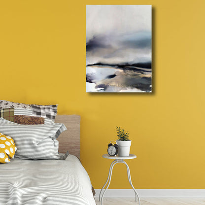 Vivolux | Irreguläre abstrakte Wanddekoration moderne Kunst Leinwand texturiertes Gemälde in hellen Farben