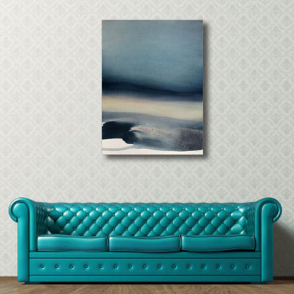 Vivolux | Irreguläre abstrakte Wanddekoration moderne Kunst Leinwand texturiertes Gemälde in hellen Farben