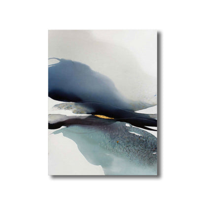 Vivolux | Irreguläre abstrakte Wanddekoration moderne Kunst Leinwand texturiertes Gemälde in hellen Farben