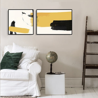 Vivolux | Abstracte Schilderij Canvas Print Multi-Stück Moderne Schlafzimmer Wanddekoration in Sanften Farben