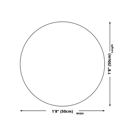 Vivolux | Blaue nordische Stil Malerei Botanische Leinwand für das Bad, in mehreren Größen erhältlich