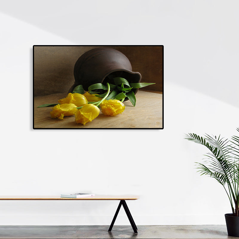 Vivolux | Leinwand Pastellfarbige Kunstdruck Impressionismus Stil Blumenmalerei, Mehrere Größen