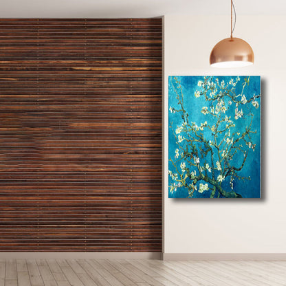 Vivolux | Zeitgenössische Kunst Blumenbaum Leinwand Pastellfarbe Texturiertes Gemälde für das Wohnzimmer
