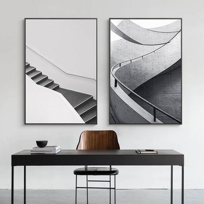 Vivolux | Treppenwandkunst Dekor für das Wohnzimmer in Pastellfarbe, mehrere Größen erhältlich