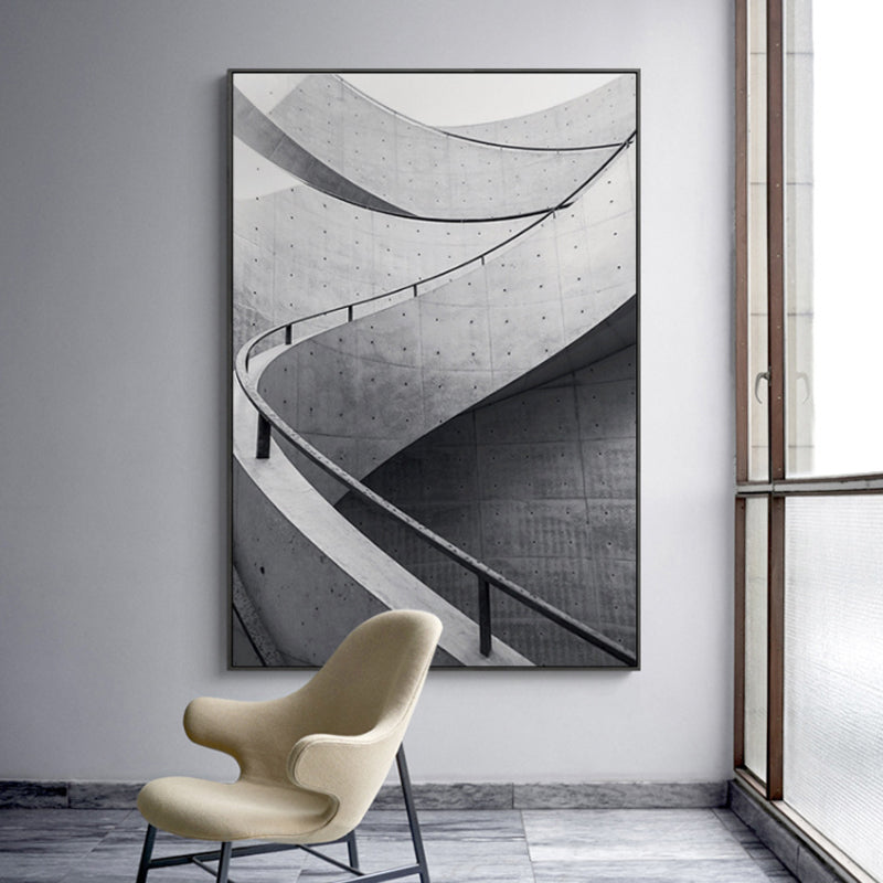 Vivolux | Treppenwandkunst Dekor für das Wohnzimmer in Pastellfarbe, mehrere Größen erhältlich