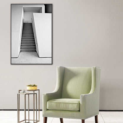Vivolux | Treppenwandkunst Dekor für das Wohnzimmer in Pastellfarbe, mehrere Größen erhältlich