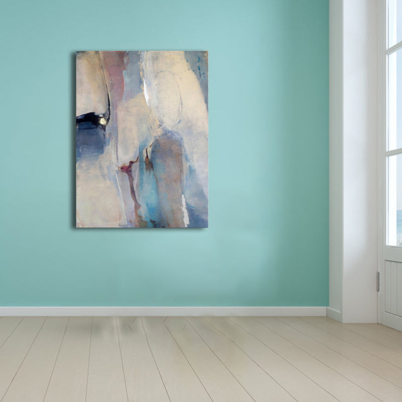 Vivolux | Abstrakte Wanddekoration zeitgenössische Kunst Texturiert Schlafzimmer Leinwanddruck, mehrere Größen