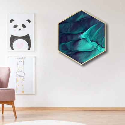 Vivolux | Pastel Kleur Abstract Schilderij Textuur Canvas Muurkunst voor Slaapkamer, Meerdere Maten