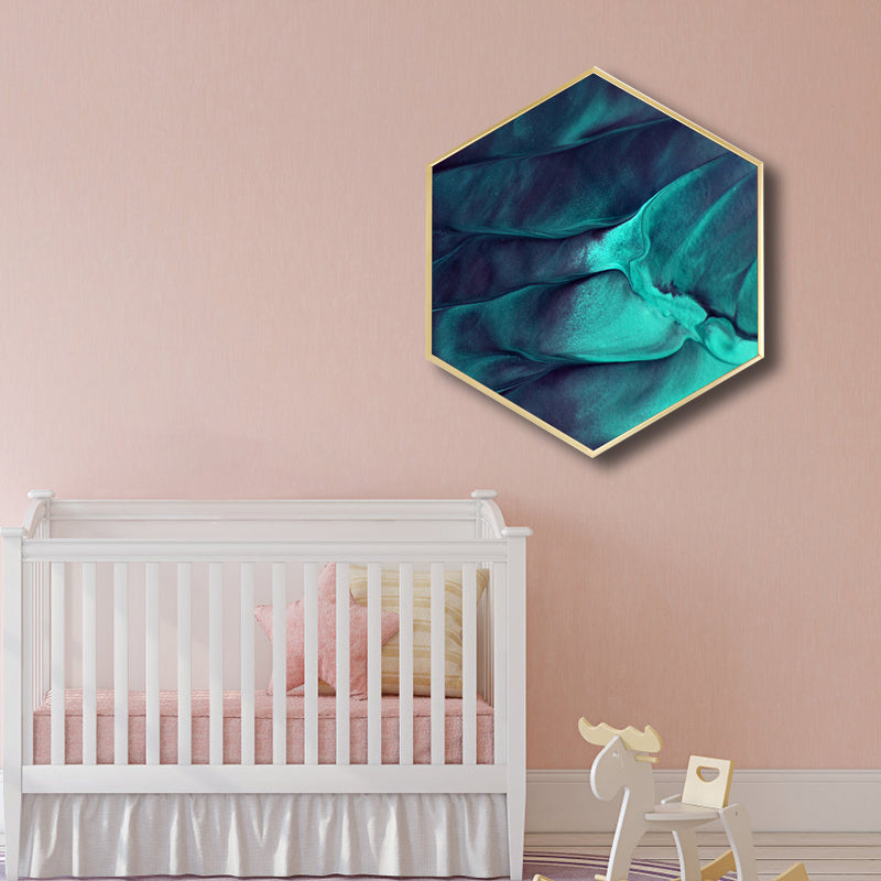 Vivolux | Pastel Kleur Abstract Schilderij Textuur Canvas Muurkunst voor Slaapkamer, Meerdere Maten