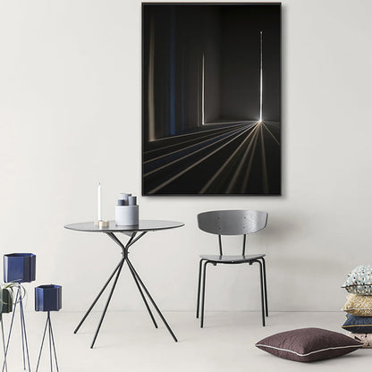 Vivolux | Pastellfarbene Gebäudepinsel Textur Wandkunst Druck für Schlafzimmer, Mehrere Größen