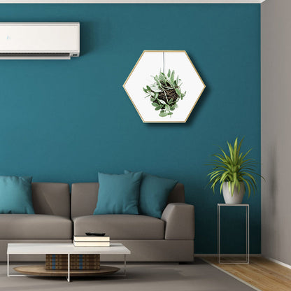 Vivolux | Botanische Blätter Wanddekoration Skandinavische Texturierte Badezimmer Leinwand, Verschiedene Größen