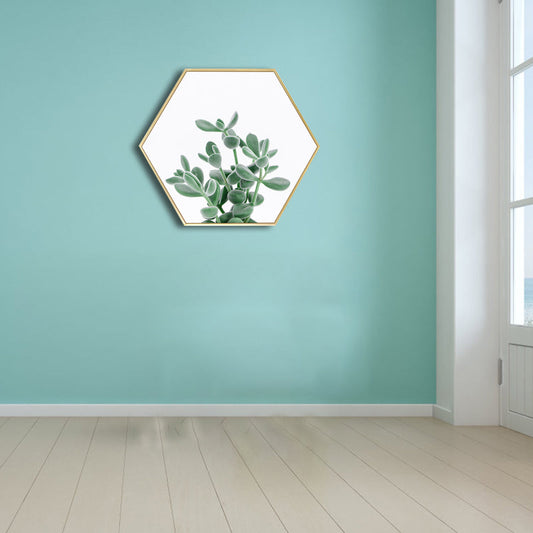 Vivolux | Botanische Blätter Wanddekoration Skandinavische Texturierte Badezimmer Leinwand, Verschiedene Größen