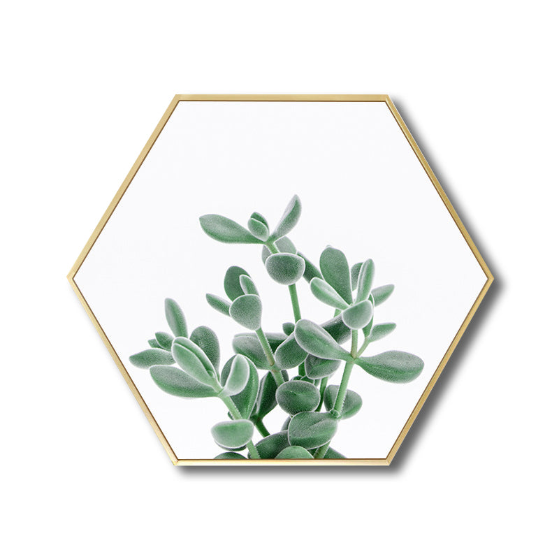 Vivolux | Botanische Blätter Wanddekoration Skandinavische Texturierte Badezimmer Leinwand, Verschiedene Größen