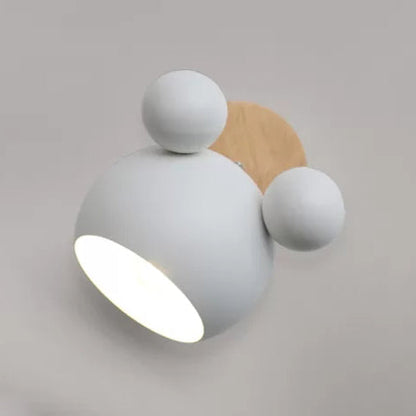 Vivolux | Drehbare Einzellicht-Maus-Wandleuchte Nordic Stilvolle Metall-Wandleuchte für das Arbeitszimmer