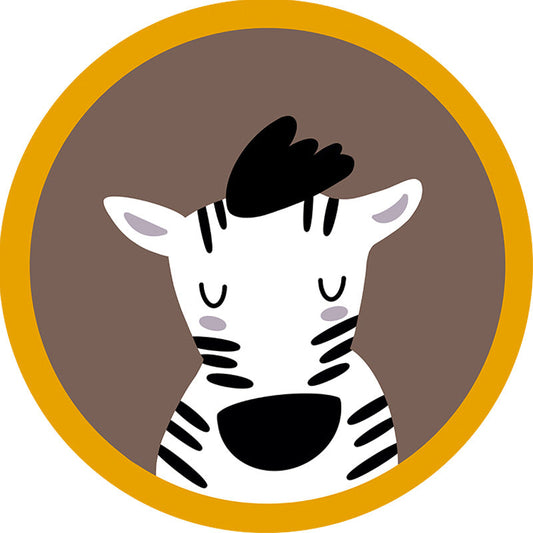 Vivolux | Kinder Tiermuster Teppich Mehrfarbig Polyester Teppich Rutschfeste Rückseite Waschbar Haustierfreundlicher Teppich für das Schlafzimmer