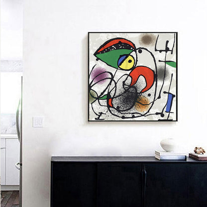 Vivolux | Surrealismus Illustration Abstrakte Leinwand Kunst Multicolored Zuhause Galerie Wand Dekor