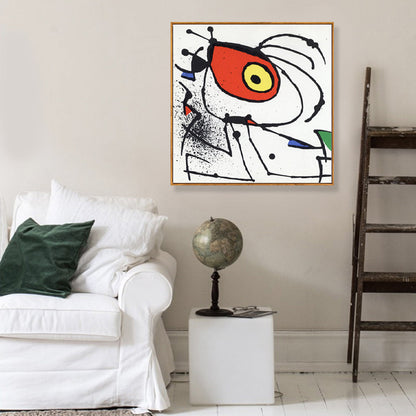 Vivolux | Surrealismus Illustration Abstrakte Leinwand Kunst Multicolored Zuhause Galerie Wand Dekor