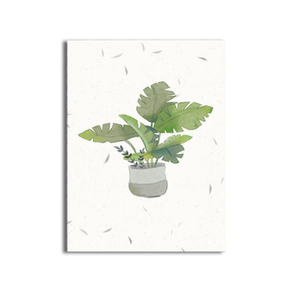 Vivolux | Botanische Anordnung Leinwand Nordic Style Texturiertes Wanddekor in sanften Farben für Zuhause