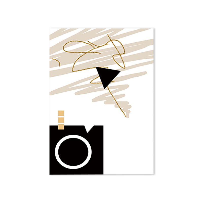 Vivolux | Helle Farbige Abstrakte Musterleinwand Kunst Texturierte Wanddekoration für Esszimmer, Mehrere Größen