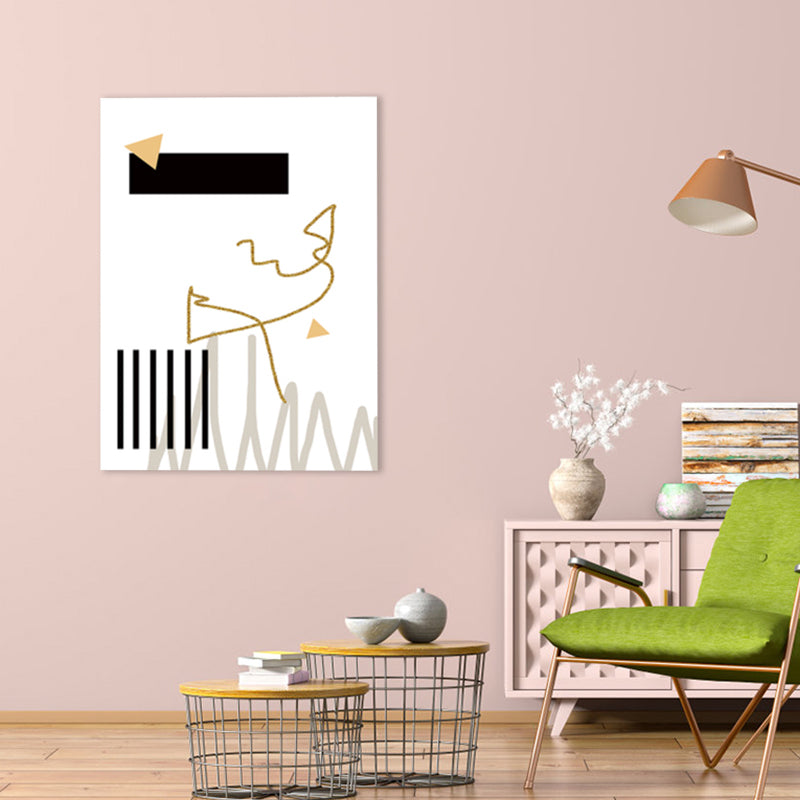 Vivolux | Helle Farbige Abstrakte Musterleinwand Kunst Texturierte Wanddekoration für Esszimmer, Mehrere Größen