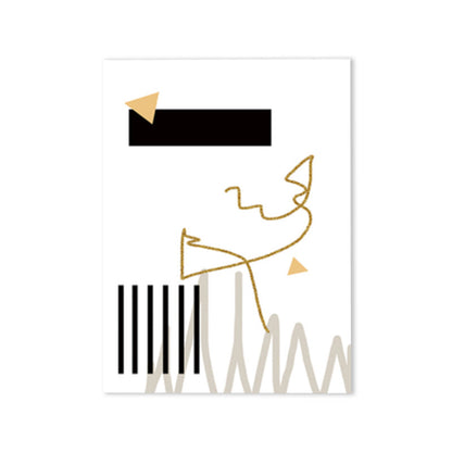 Vivolux | Helle Farbige Abstrakte Musterleinwand Kunst Texturierte Wanddekoration für Esszimmer, Mehrere Größen