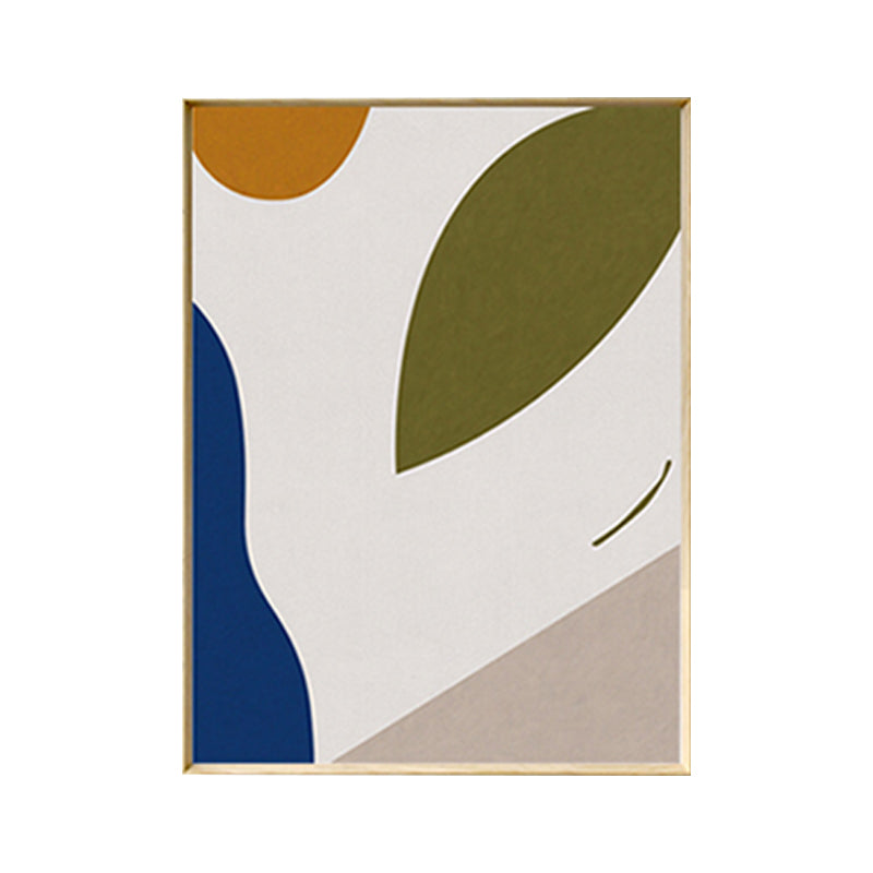 Vivolux | Neoteric Grafische Leinwanddruck Nordisch Original Abstrakte Wandkunst in Helle Farbe für Raum