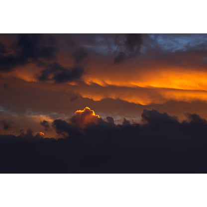 Vivolux | Foto-Print Avond Glans Muurdecoratie Grote Maat Wandbekleding voor Hal, Maatwerk