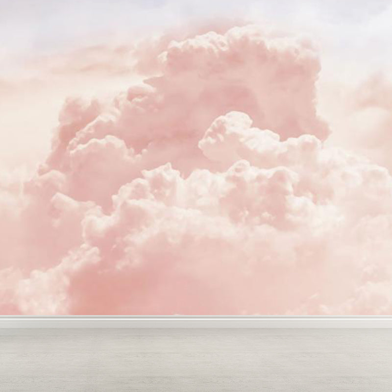 Vivolux | Large Sky Landscape Wall Art Contemporary Natural Landscape Wall Decoration in Pastel Colors