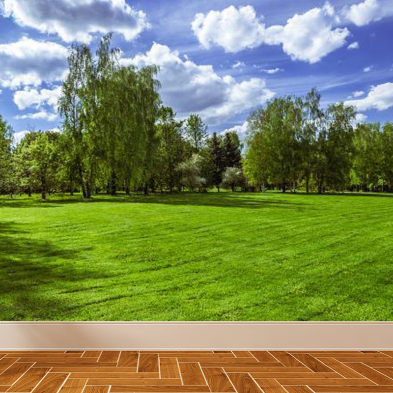 Vivolux | Large Sky Landscape Wall Art Contemporary Natural Landscape Wall Decoration in Pastel Colors