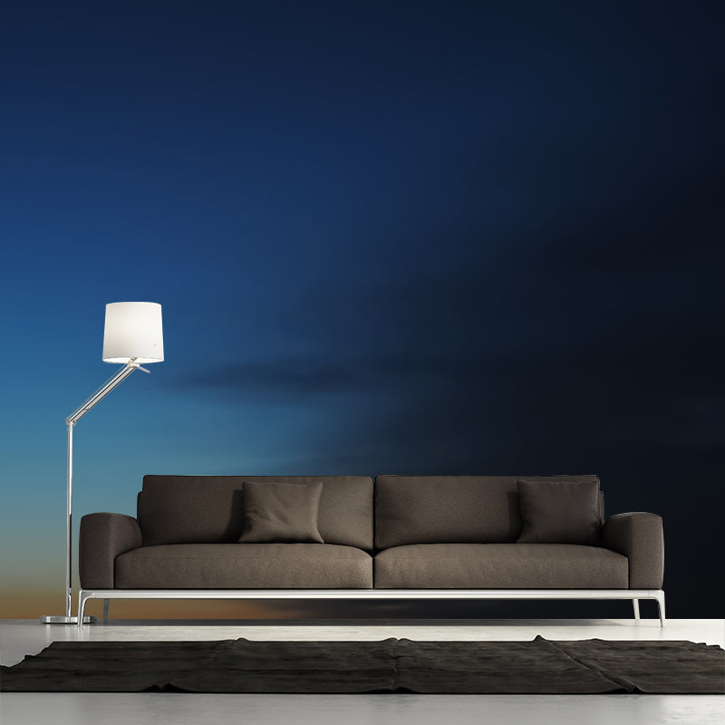 Vivolux | Foto Druck Nachthimmel Tapete Vlies Modernes Wanddekor für Wohnzimmer