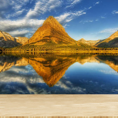 Vivolux | Sky View Mural Wallpaper für Esszimmer Natur Landschaft Wandbelag, Personalisiert