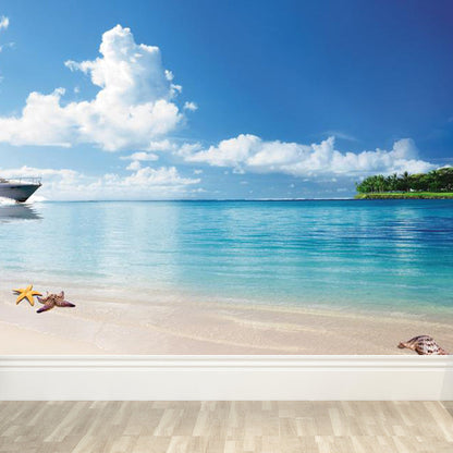 Vivolux | Sky View Mural Wallpaper für Esszimmer Natur Landschaft Wandbelag, Personalisiert