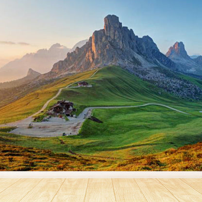 Vivolux | Sky View Mural Wallpaper für Esszimmer Natur Landschaft Wandbelag, Personalisiert