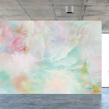 Vivolux | Enorme Sky View Wand voor Badkamer Natuurlijke Landschap Wandkunst in Lichte Kleur, Vlekbestendig