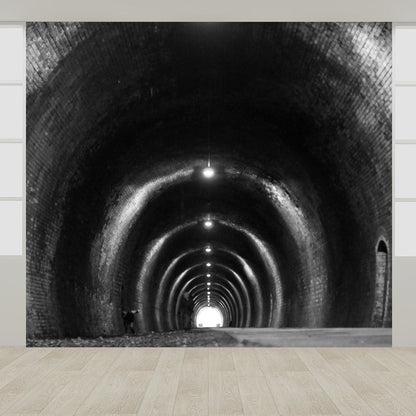 Vivolux | Tunnel Muurbehang Licht Kleur Noviteit Stijl Wandbedekking voor Meisjes Slaapkamer