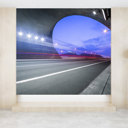 Vivolux | Tunnel Muurbehang Licht Kleur Noviteit Stijl Wandbedekking voor Meisjes Slaapkamer