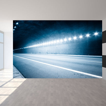 Vivolux | Tunnel Muurbehang Licht Kleur Noviteit Stijl Wandbedekking voor Meisjes Slaapkamer
