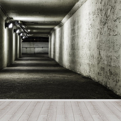 Vivolux | Creatieve Tunnel Muurschildering Decal Pastelkleur Waterdichte Wandbekleding voor Badkamer