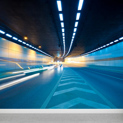 Vivolux | Creatieve Tunnel Muurschildering Decal Pastelkleur Waterdichte Wandbekleding voor Badkamer